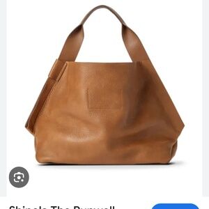 Shinola Runwell leather bag